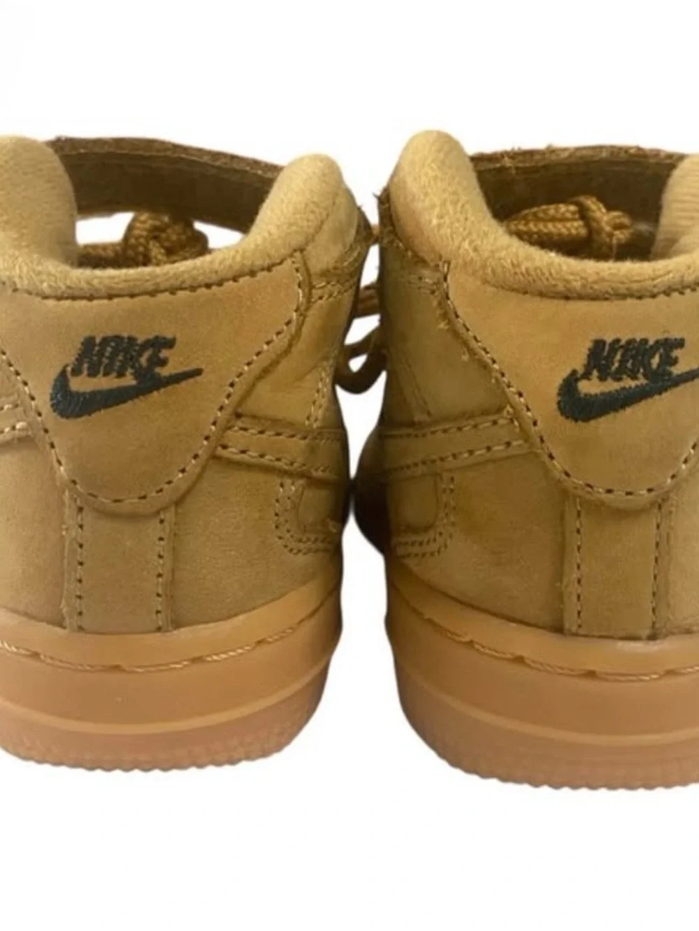 Nike Kids' High-Top Sneakers - Wheat/Tan